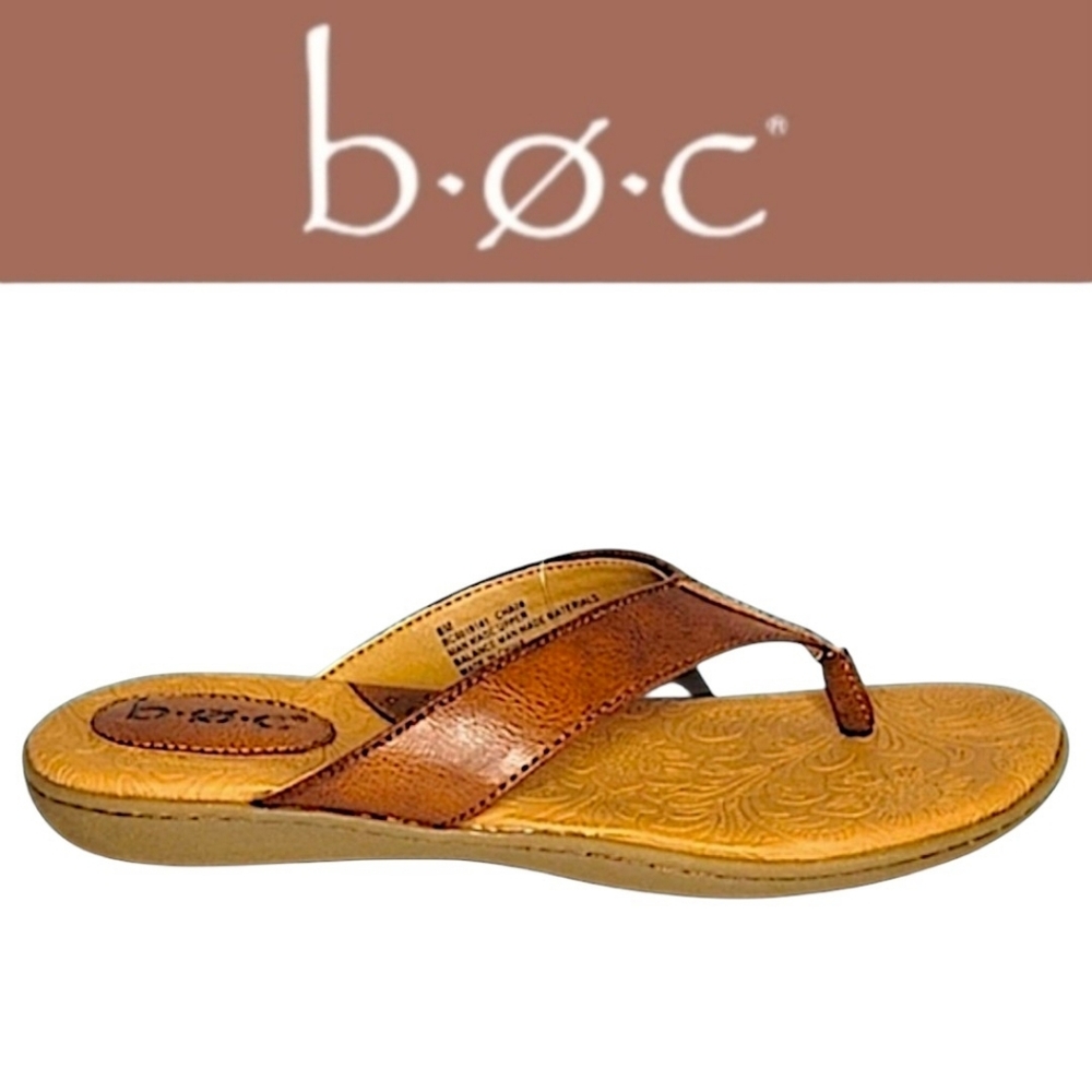 b.ø.c. Brown Women's Sandals Size 8M - Picture 5 of 8